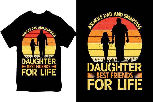 A t - shirt that says daughter and snooze best friends for life.