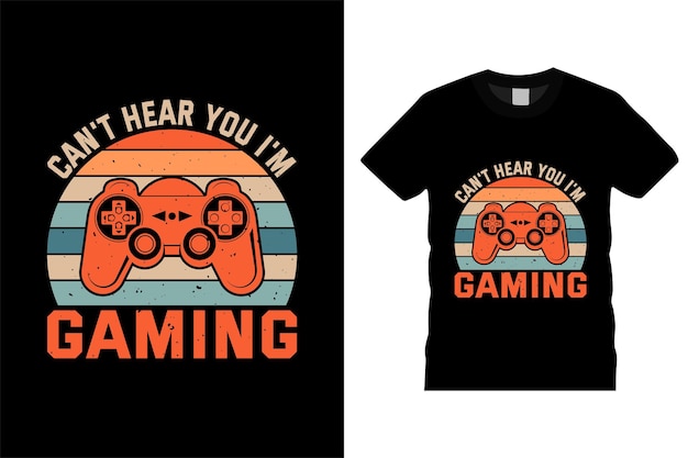 A t - shirt that says'i'm gamer'on it