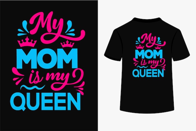 I LOVE MY QUEEN SVG EDITABLE VECTOR T SHIRT DESIGN PRINTABLE FILES - Buy  t-shirt designs