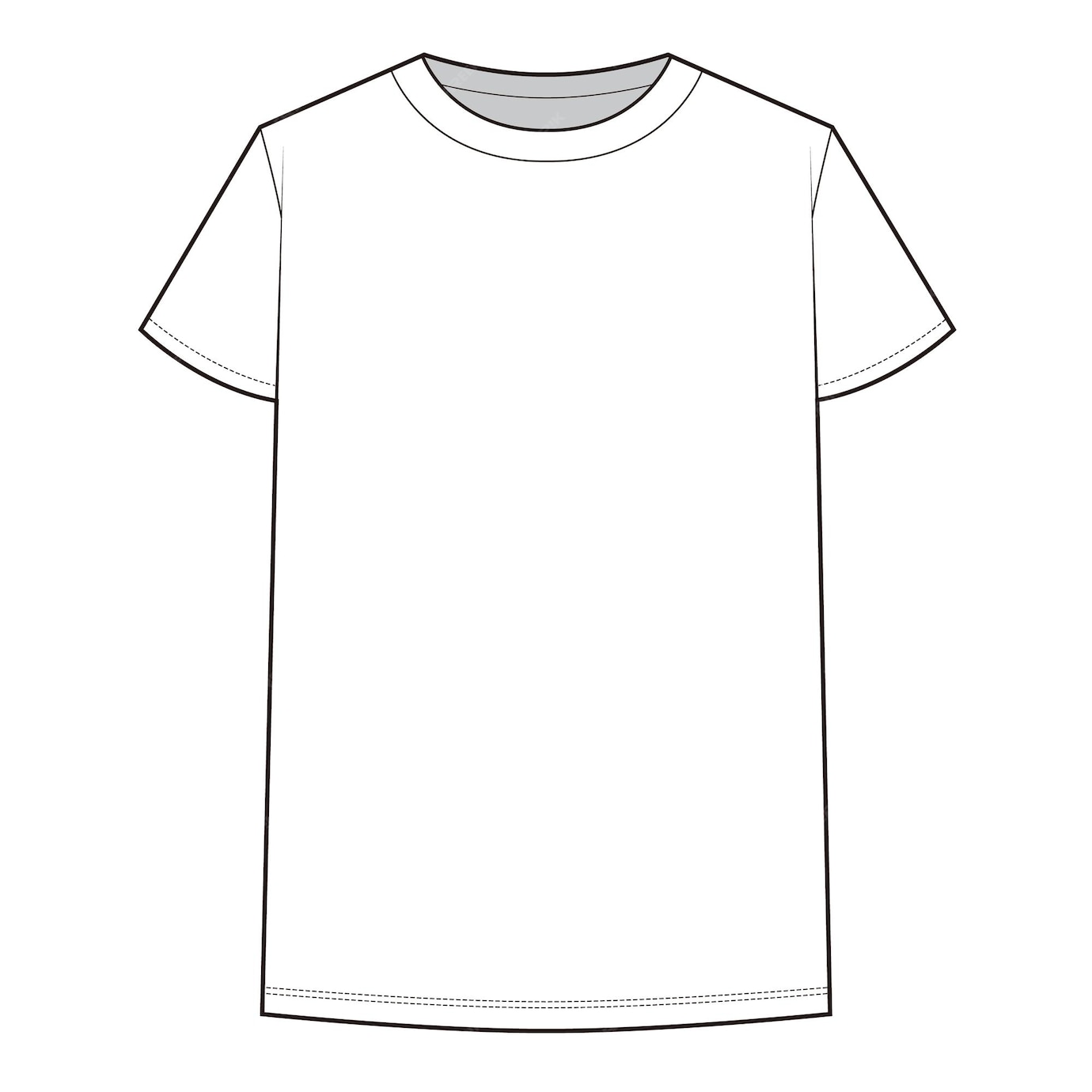 Premium Vector | T-shirt top illustration design flat drawing fashion ...