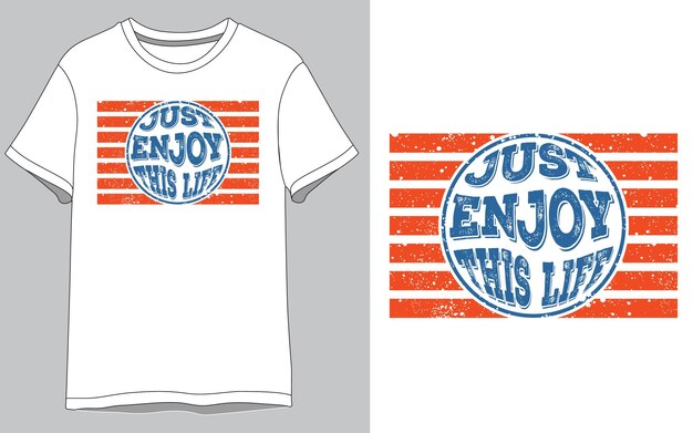 Vector t-shirt typografie ontwerp