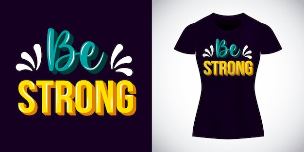 T shirt with design vector