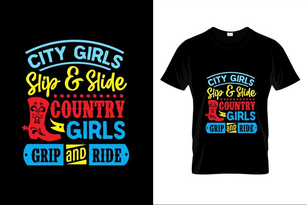 Vector t - shirt with the title'city girls'on it.