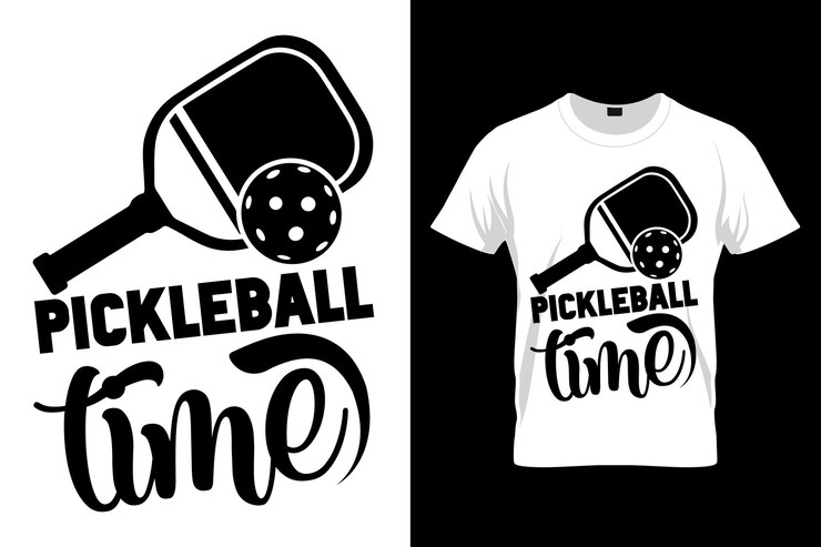 Vector a t shirt with the words pickle on it