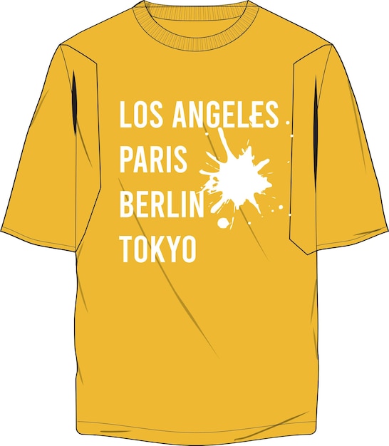 T-shirtontwerp los angeles