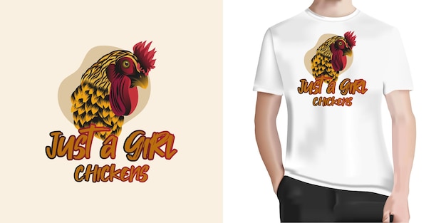 Vector t-shirtontwerp nieuwe stijl rooster