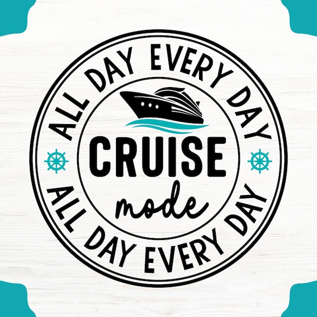 T-shirtontwerp van Cruise Typography