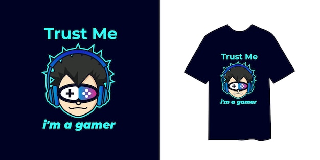 T-shirtontwerp voor gamers