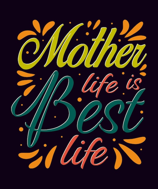 T-shirtontwerp voor moederdag T-shirtontwerp voor moeder