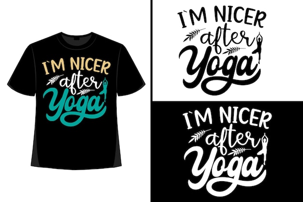 Vector t-shirtontwerp yoga eps yoga t-shirtontwerp vector yoga vibes illustratie yoga ontwerp m