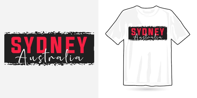 T-shirtontwerpen in Sydney Australië