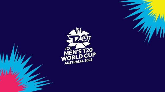 Логотип чемпионата мира t20 официальный векторный белый