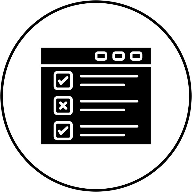 Taaklijst icoon vector afbeelding Kan worden gebruikt voor SEO en SEM