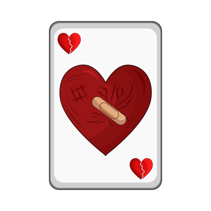 Vector tab 2 25 broken heart