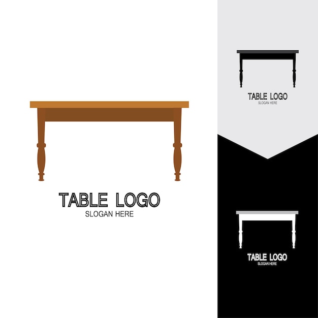 Tabel vector logo pictogram object achtergrond afbeelding