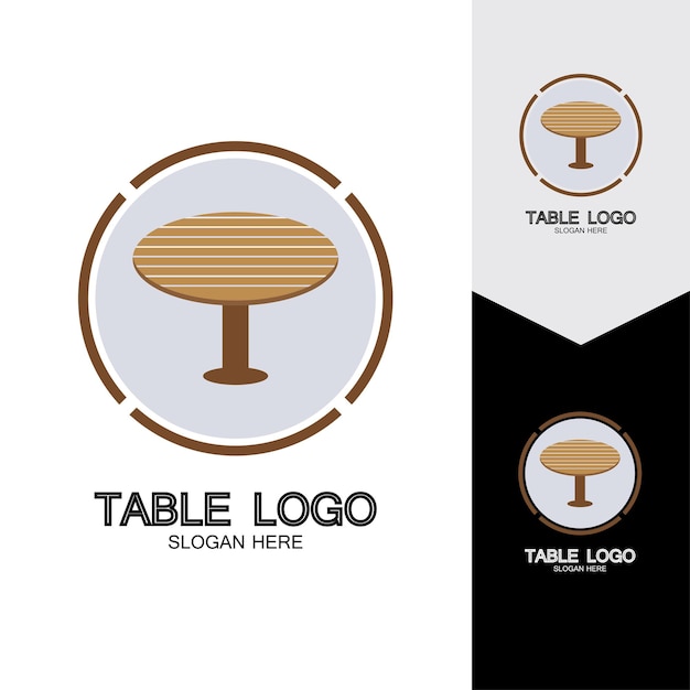 Tabel vector logo pictogram object achtergrond afbeelding