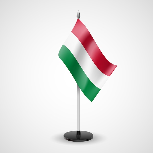 Table flag of Hungary