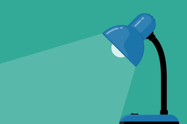 Vector table lamp icon. desk lamp icon. vector illustration.