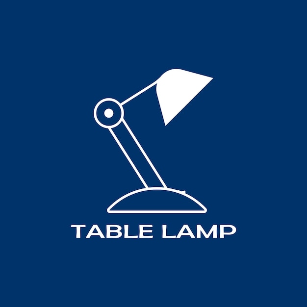 Table lamp icon