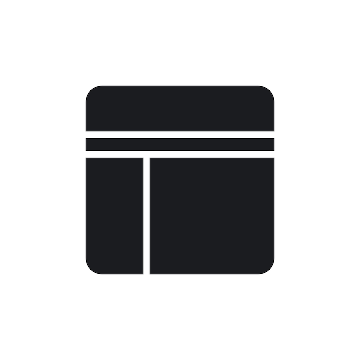 Vector 테이블 레이아웃 아이콘 세트 웹 셀 데이터 테이블 터 기호 스프레드시트 선형 데이터베이스 차트 표시