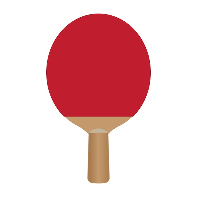 Modello di disegno vettoriale del logo dell'icona del tennis da tavolo