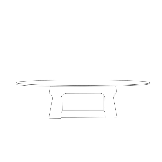 Table vector design for house decoration 3d illustration home furniture