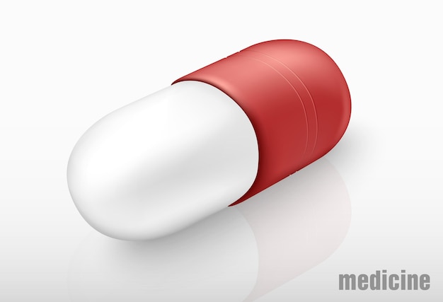 tablet in the capsule concept of medicine