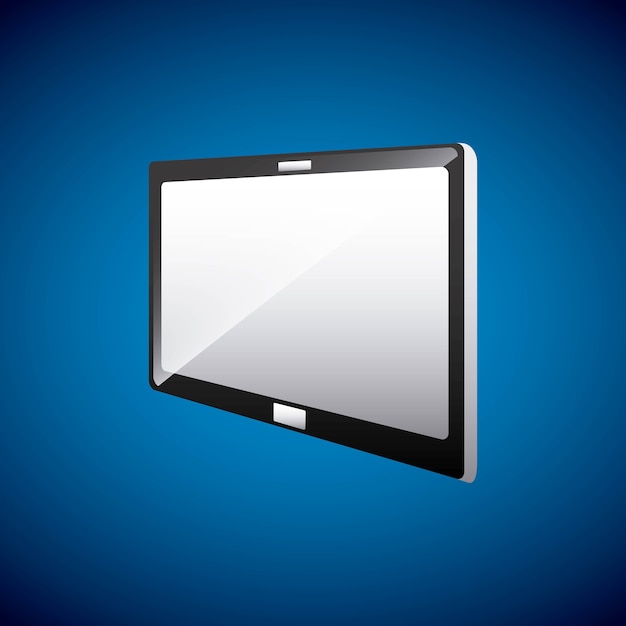 Tablet icon. technology design. vector graphic