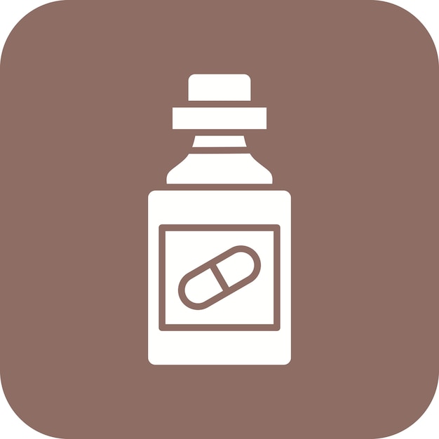 벡터 병 아이콘 터 이미지 (bottle icon vector image) 는 약물 i에 사용될 수 있습니다.