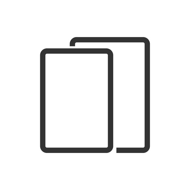 Tablets icon Gadget symbol modern simple vector icon for website design mobile app ui