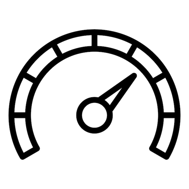 Tachometer icon style