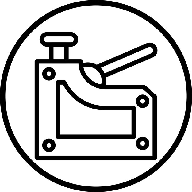 Vector tacker icon style