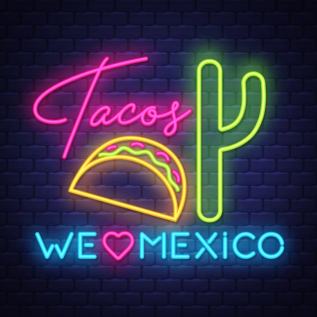 Tacos-neonreclame