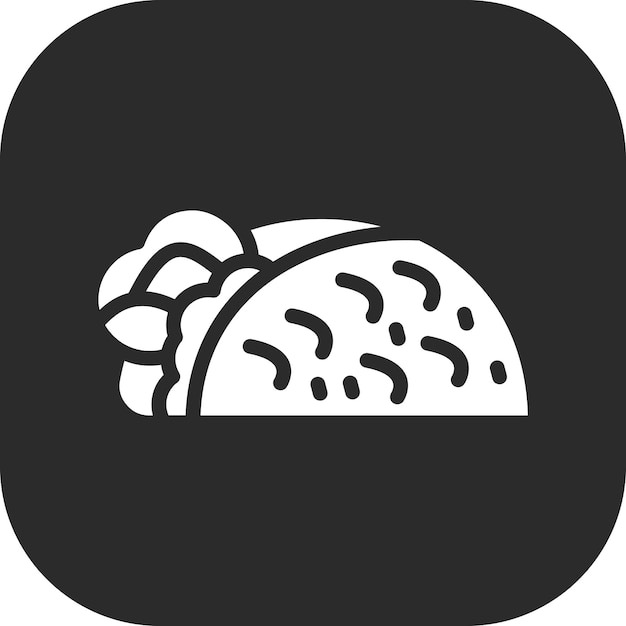 tacos vector icon illustration of world cuisine iconset