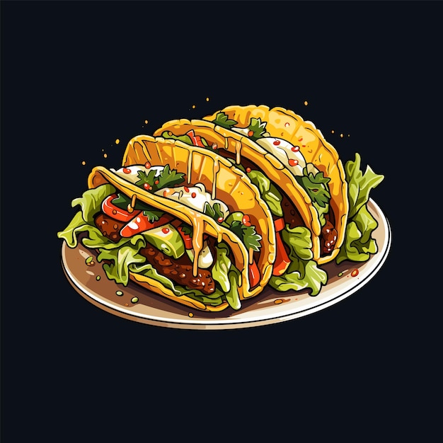 Tacos vector