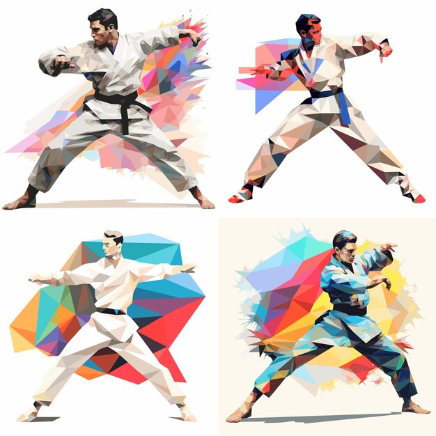 Vector taekwondo