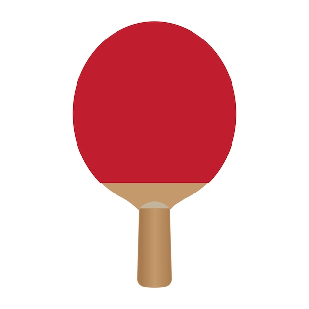 Tafeltennis pictogram logo vector ontwerpsjabloon