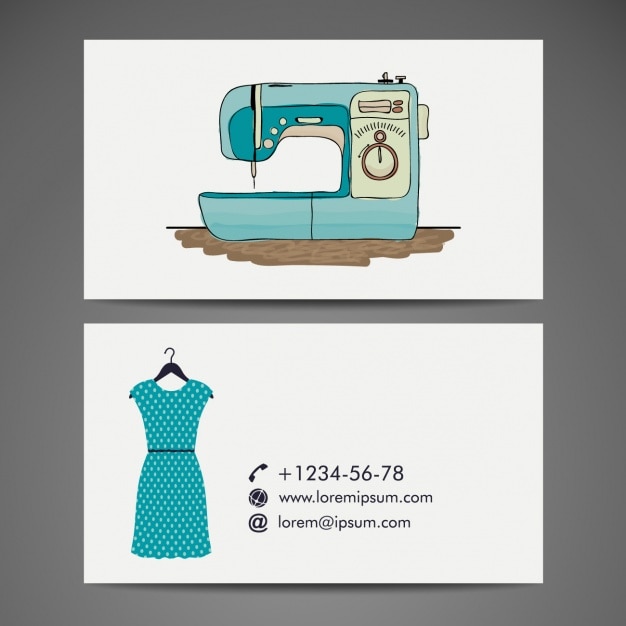 Tailor business card design