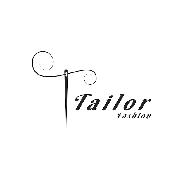 Premium Vector | Tailor fashion logo design creative ideas