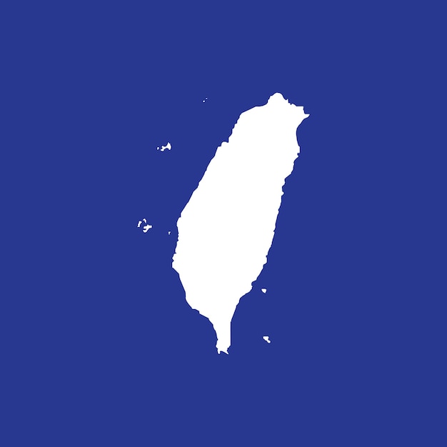 타이완 지도 아이콘