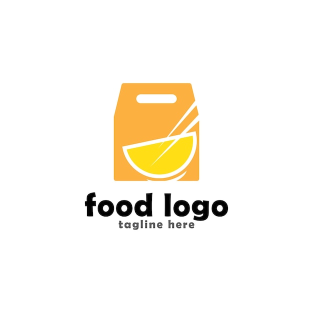 Take fast food simple solid icon. Symbol, logo illustration.