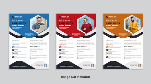 Take your business next level corporate business flyer design