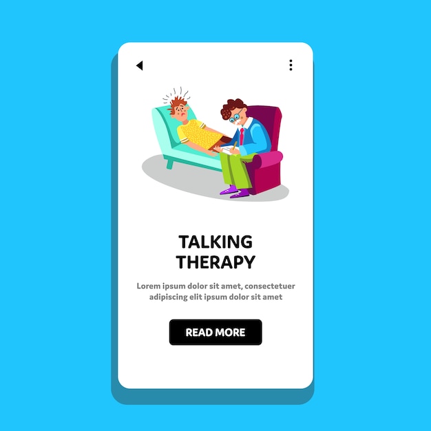 Talking therapy session psychiatry cabinet