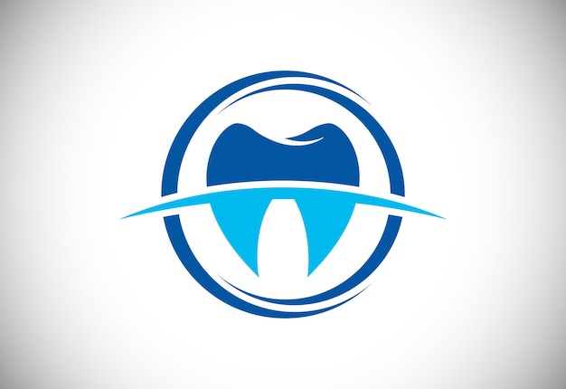 Tandheelkundige kliniek logo sjabloon Tandheelkundige zorg logo ontwerpen vector Tand tanden glimlach tandarts Logo