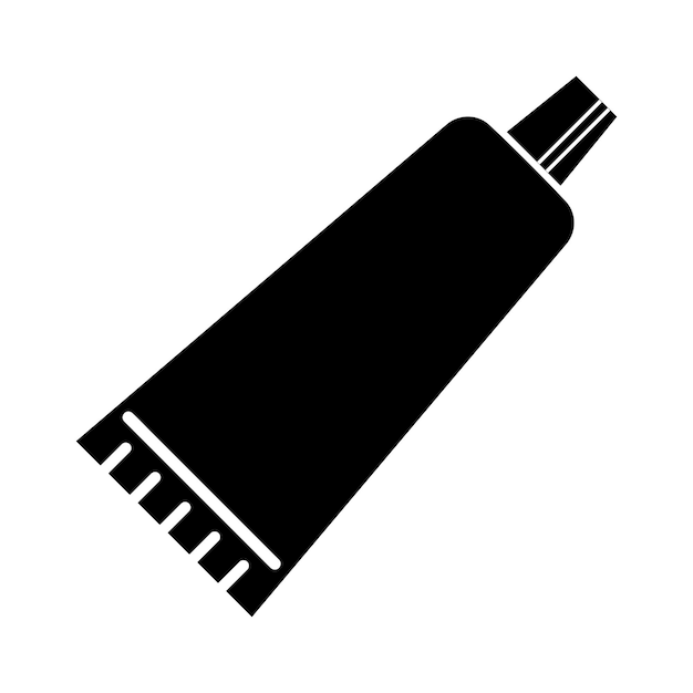 tandpasta pictogram logo vector ontwerpsjabloon