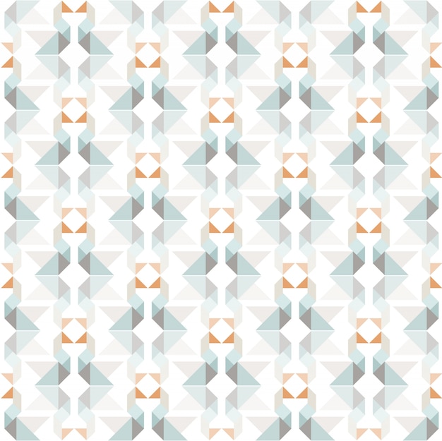 Tangram vector seamless pattern. swans geometric shapes background.