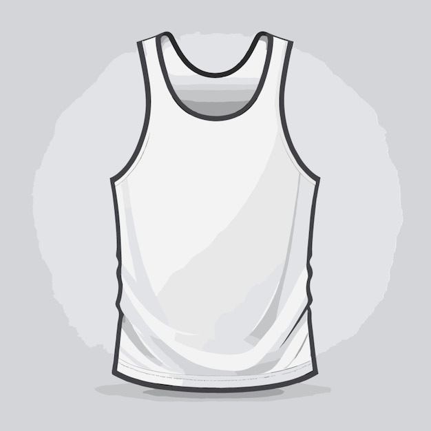 Vector tank top vector