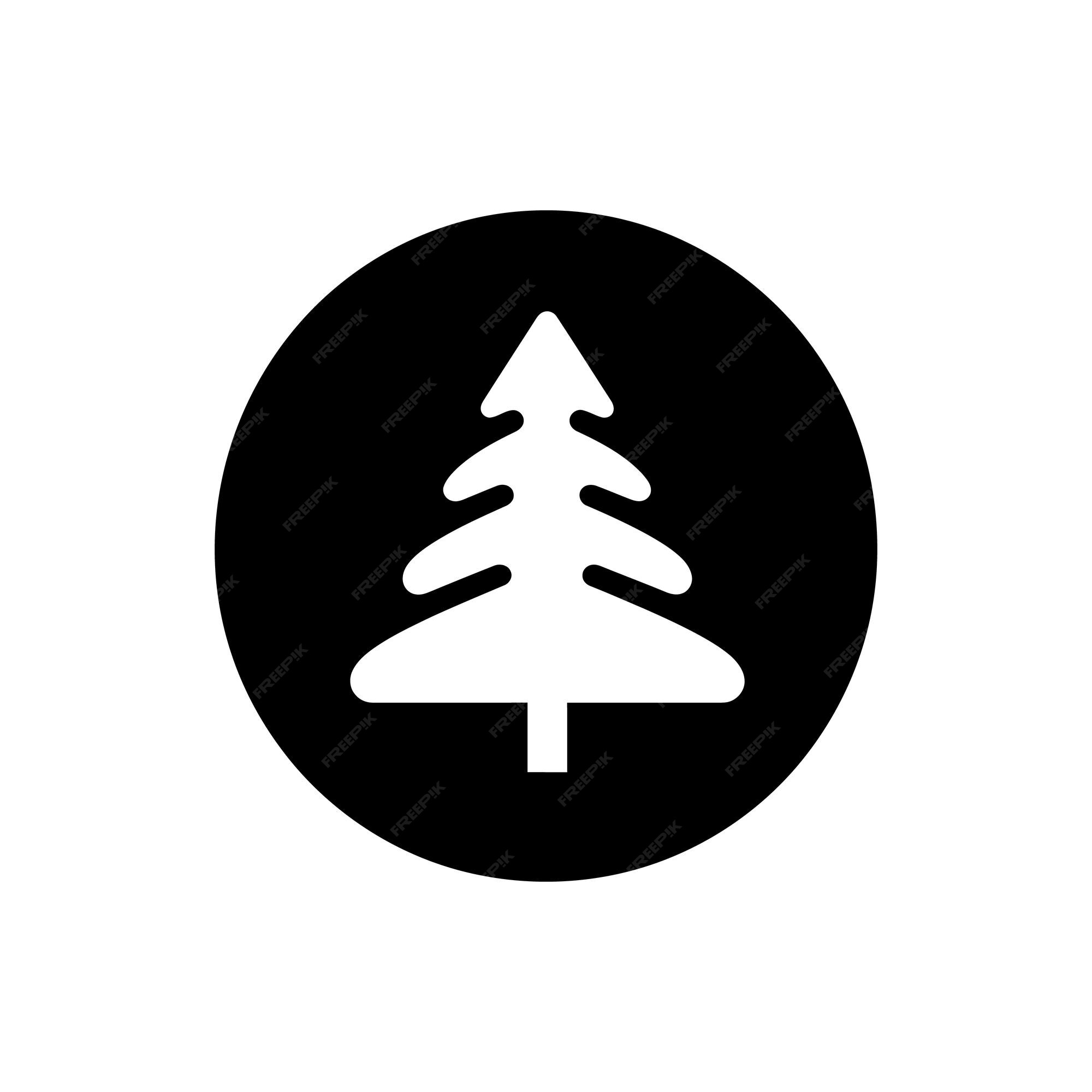 Premium Vector Tannenbaum icon simple vector illustration