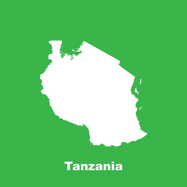 Tanzania map icon