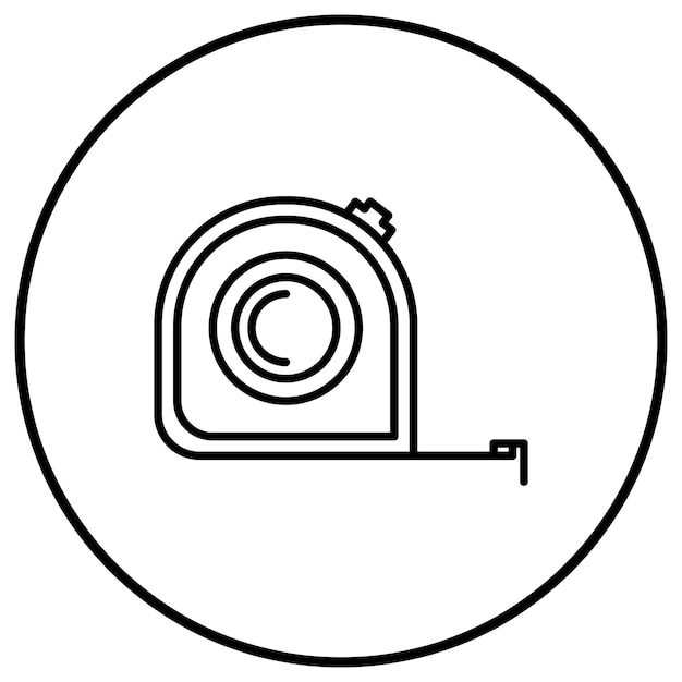 Tape Measure icoon vector afbeelding Kan worden gebruikt voor Engineering